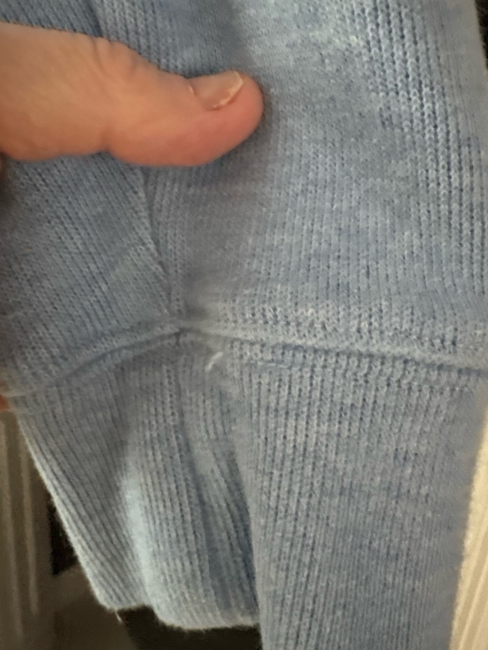 Ralph Lauren Light Blue Quarter-Zip Polo Pullover - Picture 4 of 8